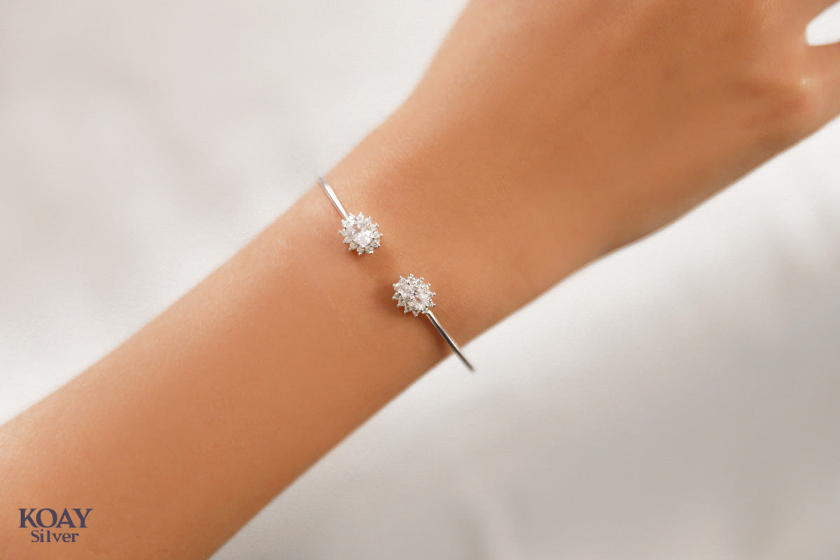 Zircon Sun Bangle