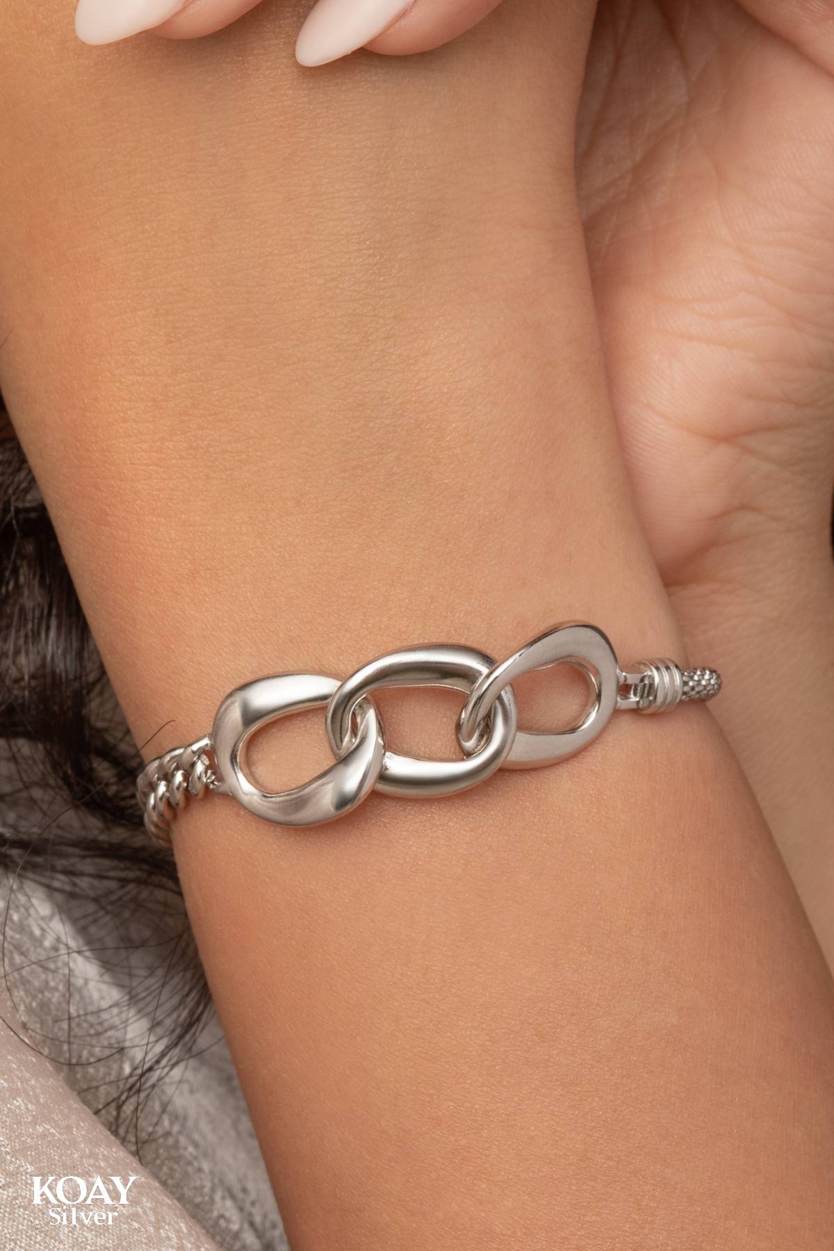 Zircon Chain Bracelet (03)