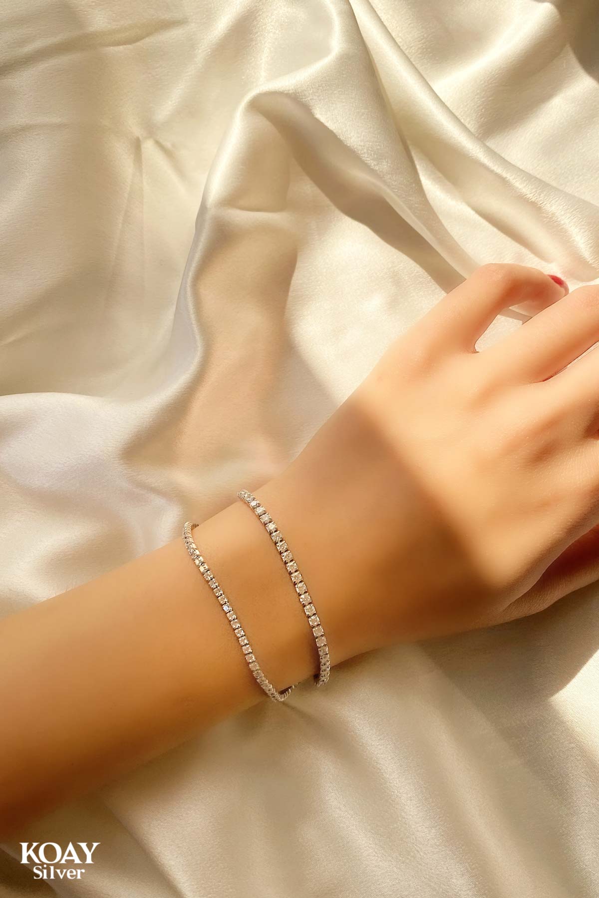 Silver Tennis Bracelet (s)