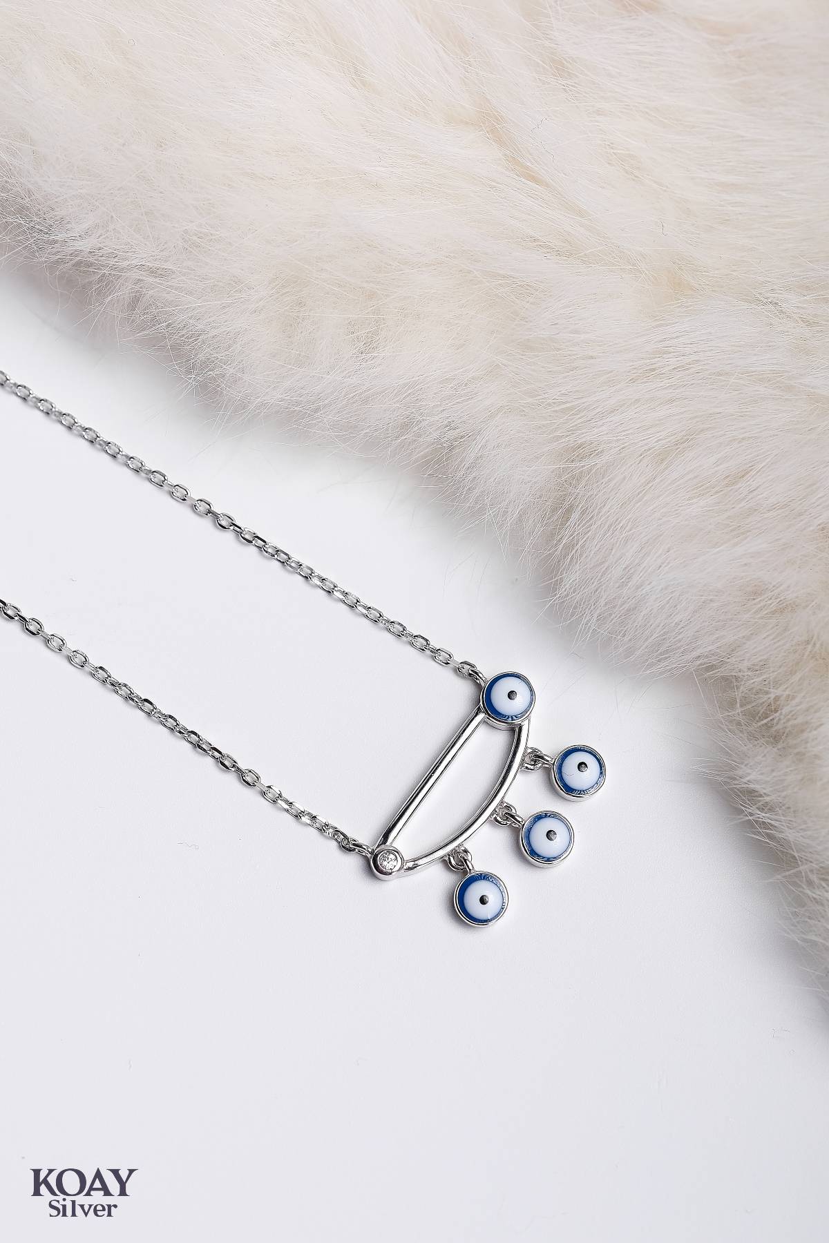 Pin Eye Necklace