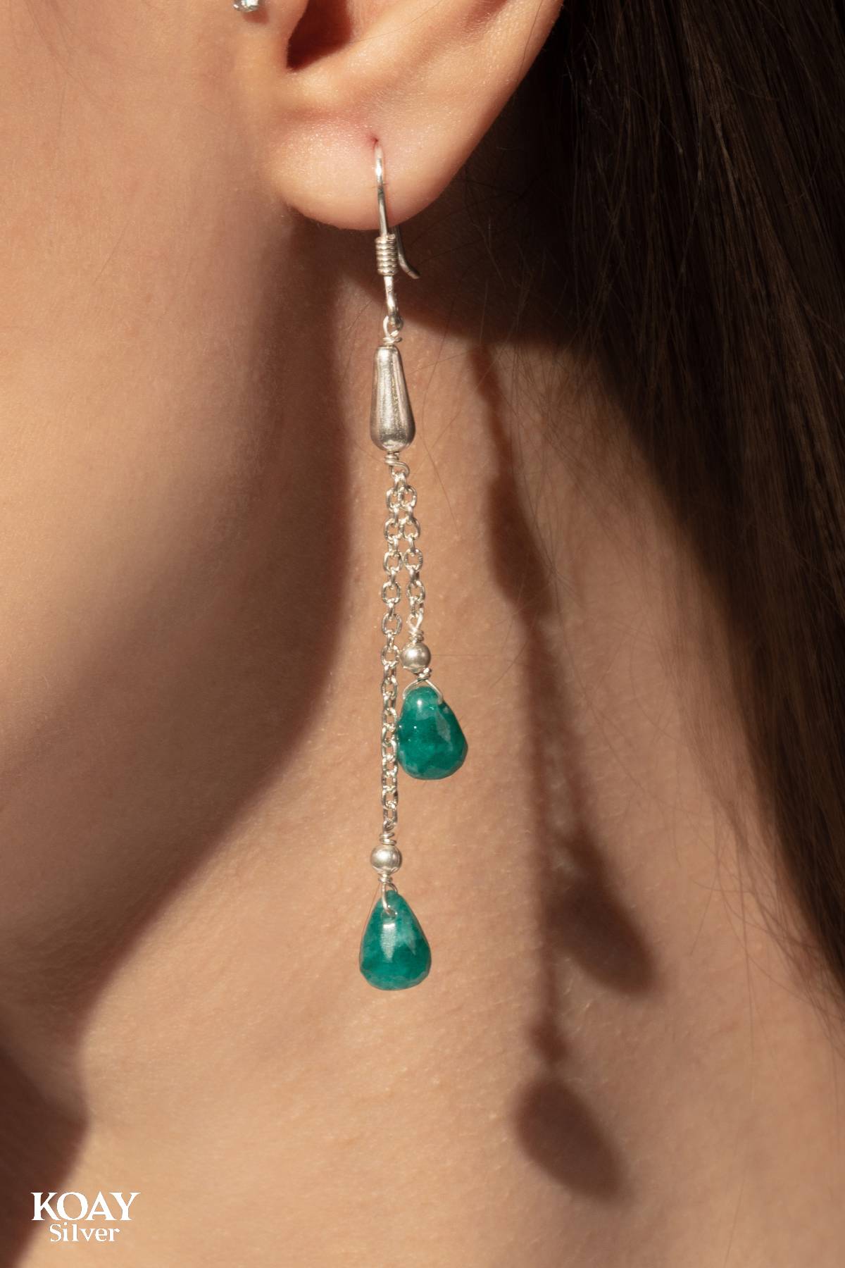 Jade Stones Earring