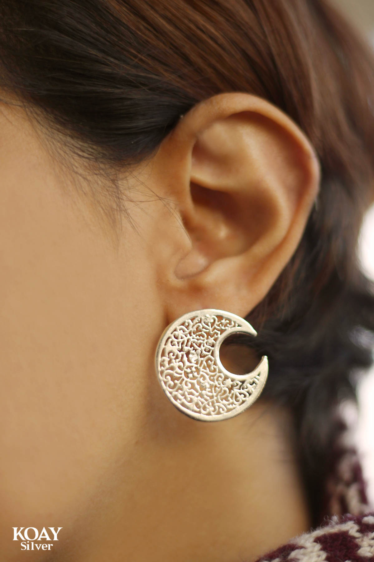 Crescent Earring