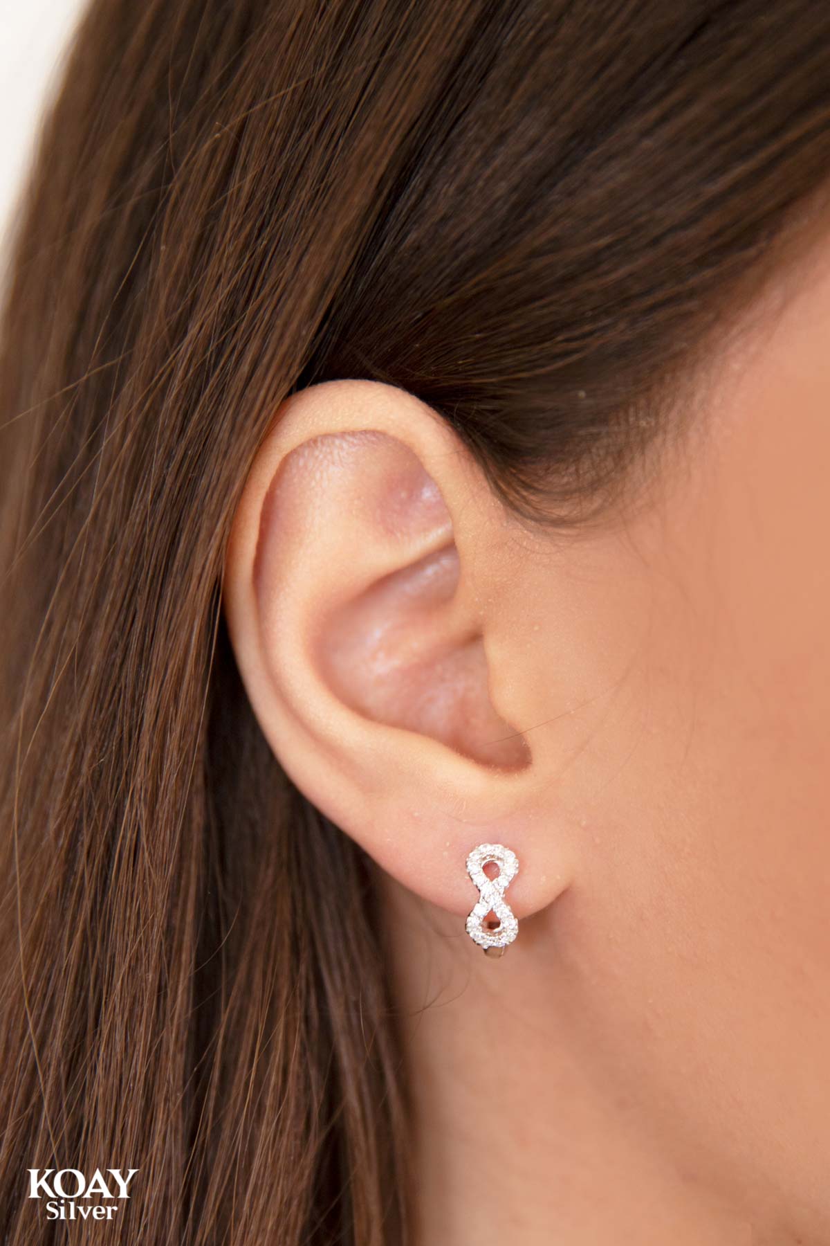 Infinity Hoop Earring