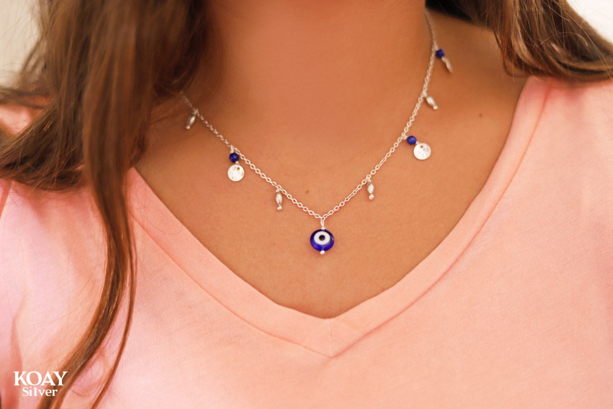 Blue Eye Necklace