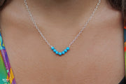 Blue Beads Necklace