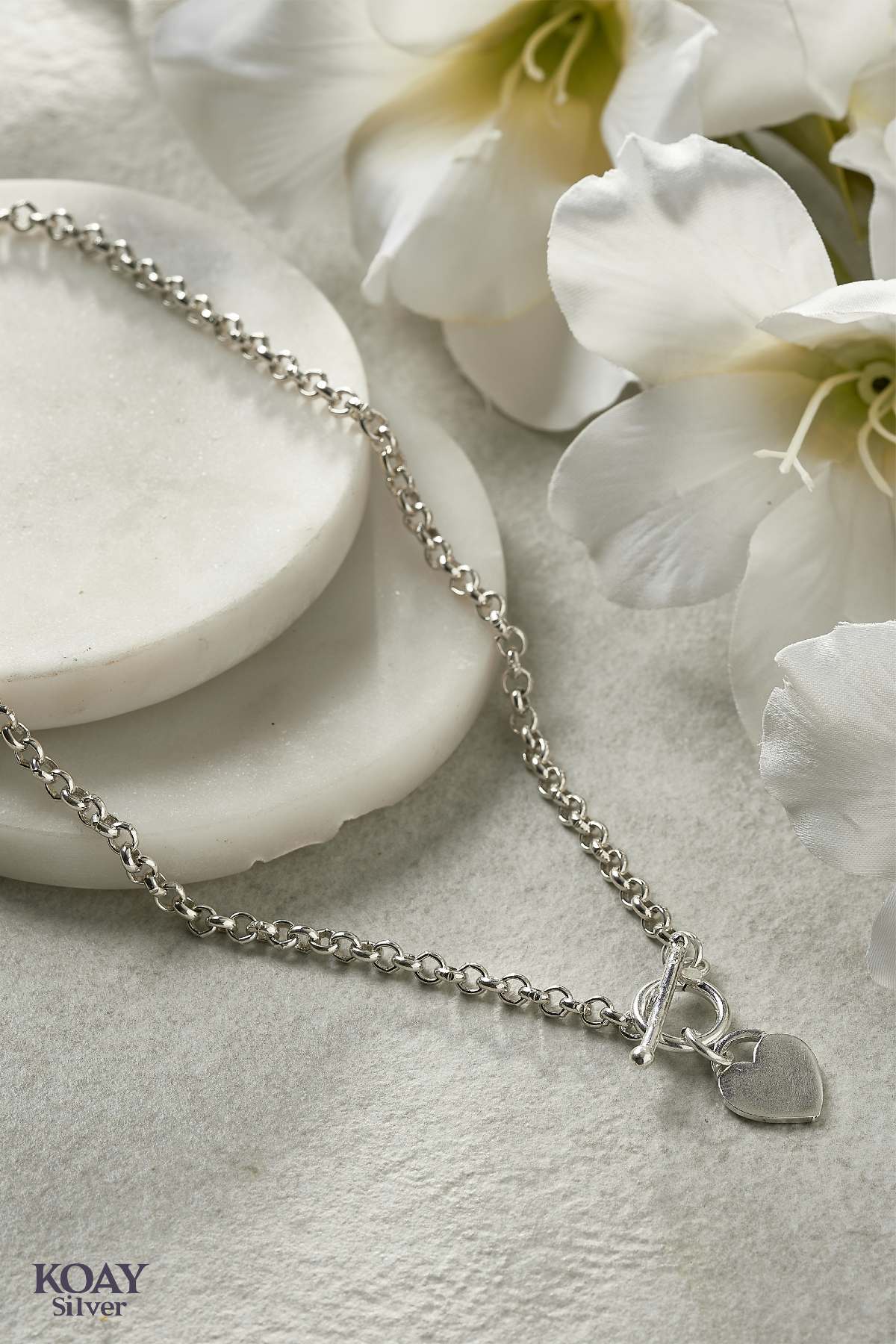 Heart (T) Necklace