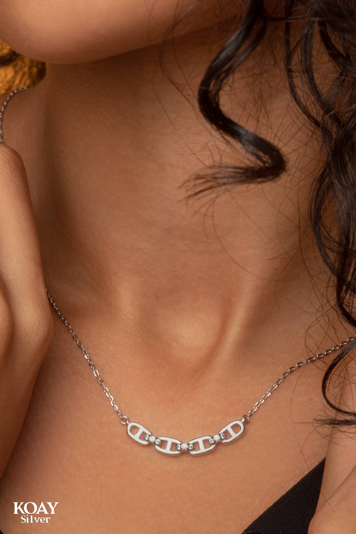Zircon Gourmet Necklace