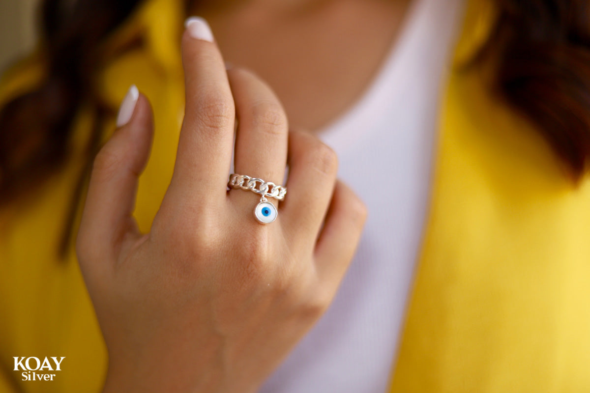 Gourmet Blue Eye Ring