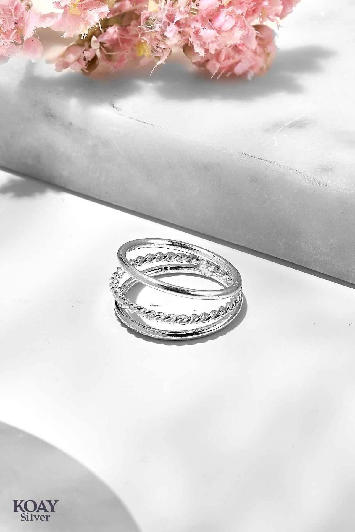 Triple Plain Ring