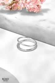 Double Plain Ring