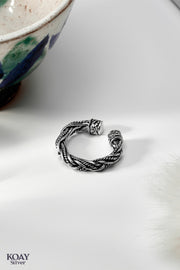G Tex Braided Ring