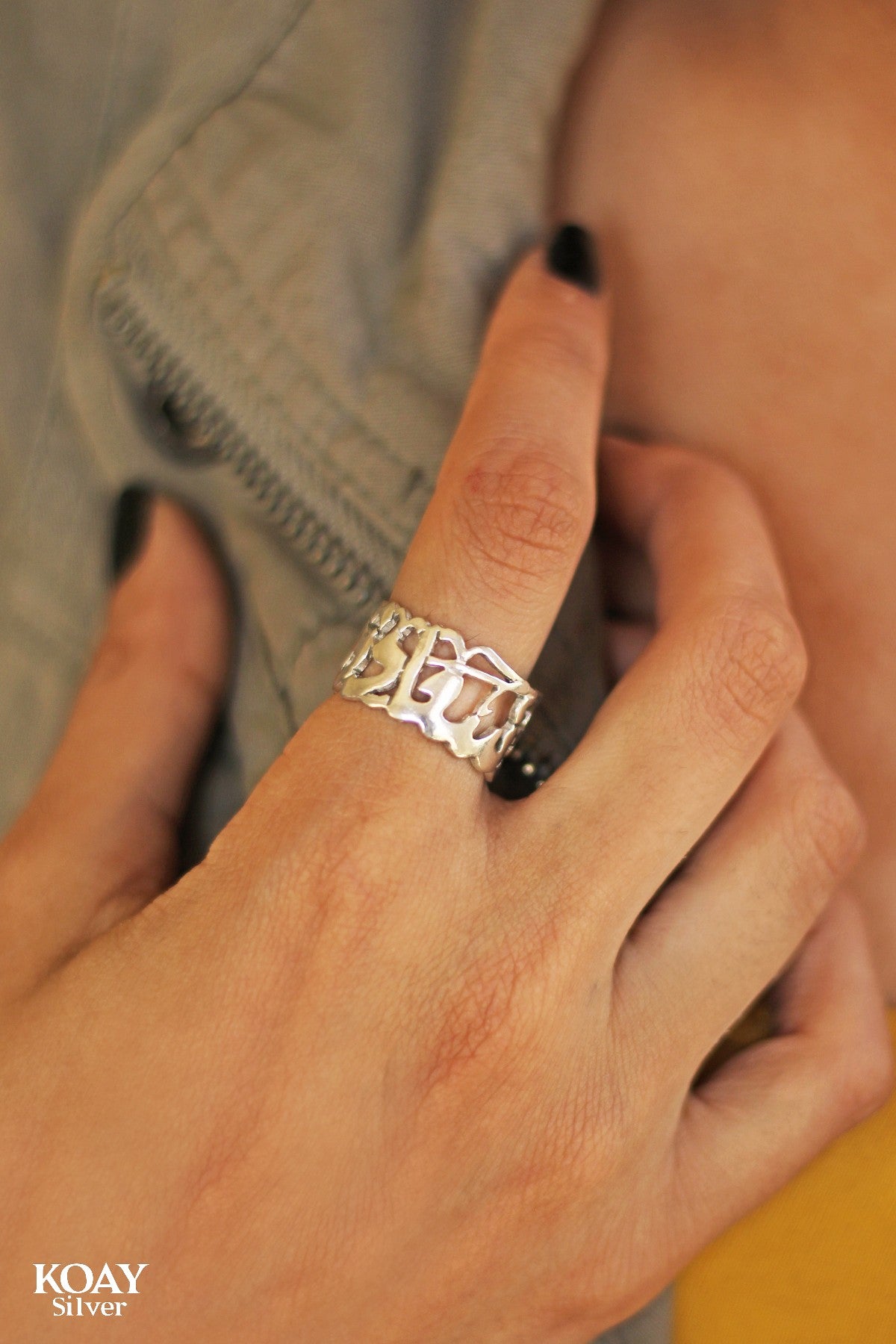 Frameless Sa3ada Ring