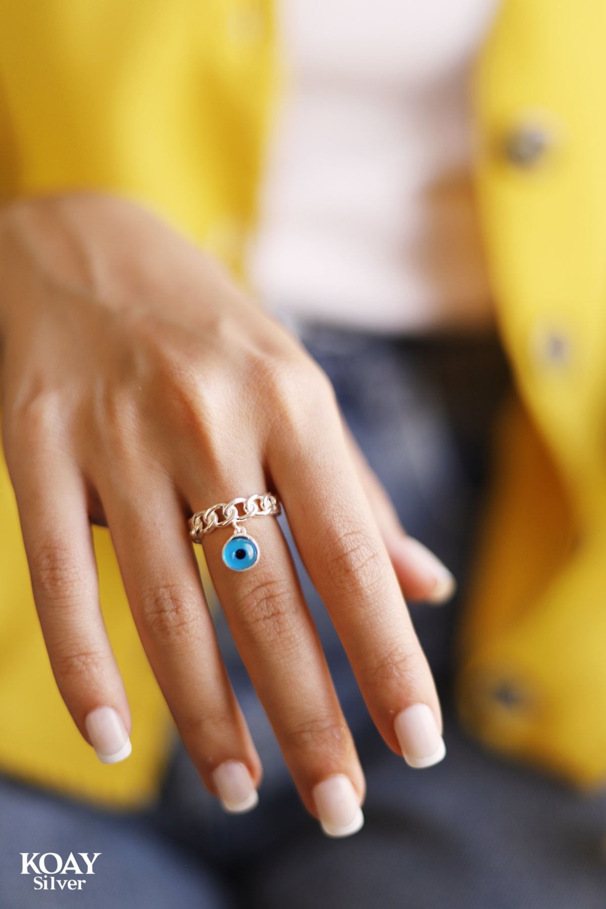 Gourmet Blue Eye Ring