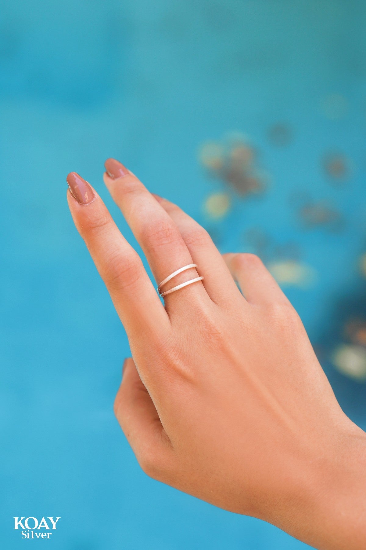 Double Plain Ring