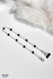 Black Anklet