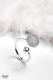 Circle Zircon Ring